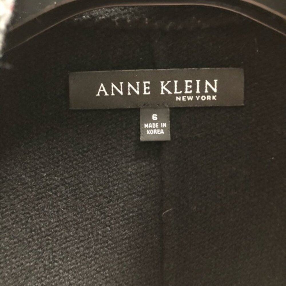 Anne Klein Wool Three Button Jacket Size 6 - Picture 4 of 12